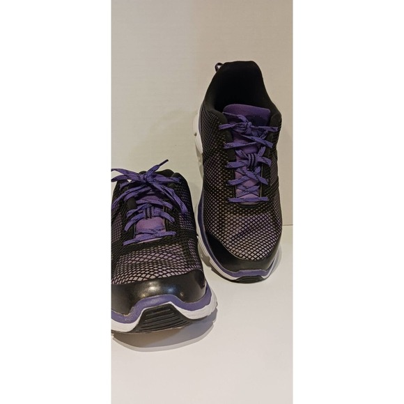 DR COMFORT Katy Women Purple Black Athletic Diabetic Walking Shoes Size 7.5 Wide - Picture 2 of 9